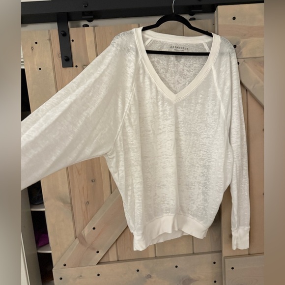 Recycled Karma Oddpeople Oversized Burnout Sweatshirt - Picture 5 of 6